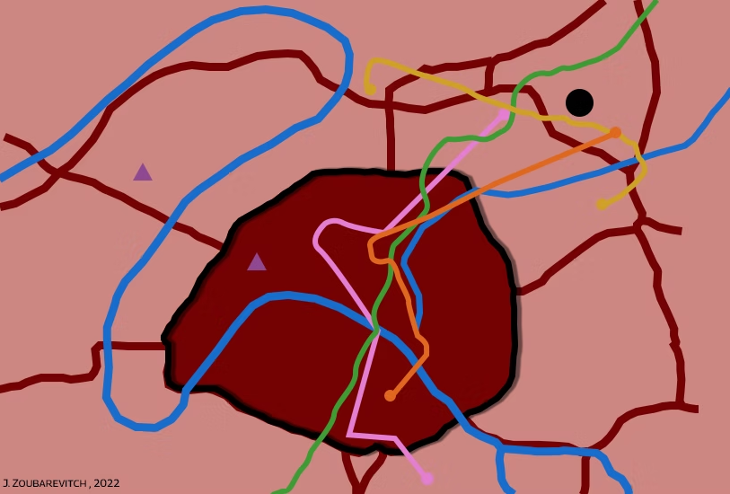 Maps Situation de Drancy